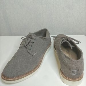Tom's Men's Canvas Dress Shoe 9.5